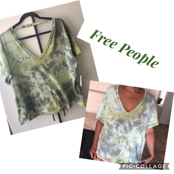 Free People Tie Dyed Top - Picture 1 of 7